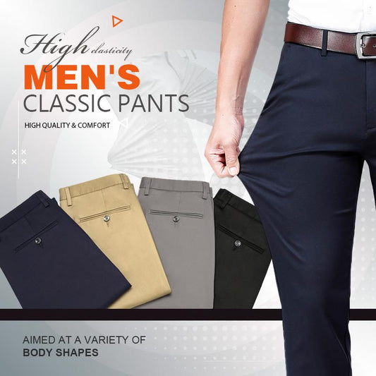 Osyara™ | High stretch classic trousers for men