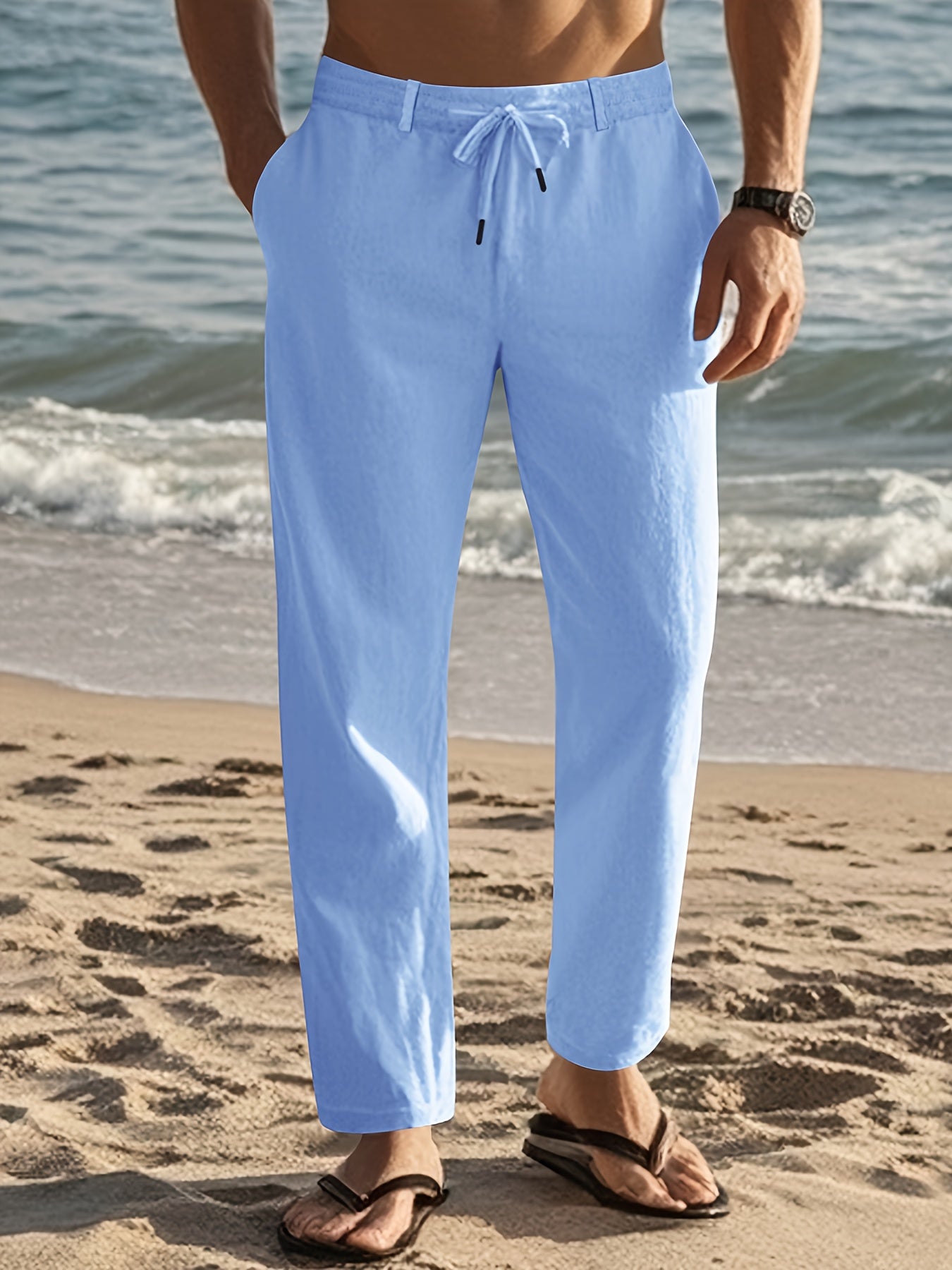 Osyara™ | Structure & style – Light linen trousers