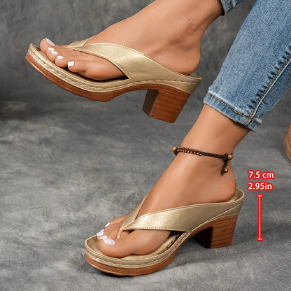 Osyara ™ Orthopaedic slippers with heel