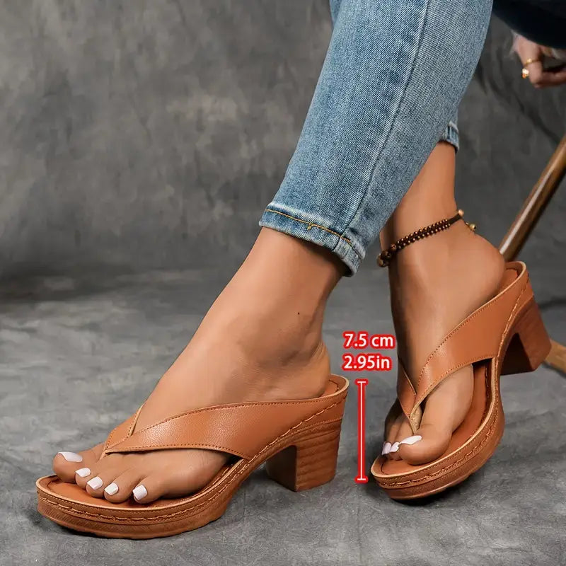 Osyara ™ Orthopaedic slippers with heel