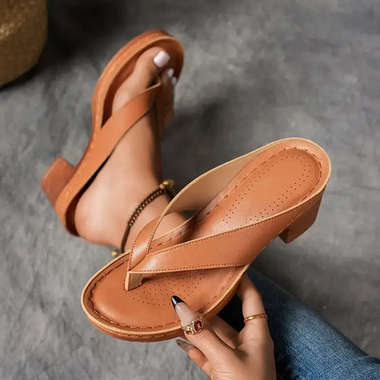 Osyara ™ Orthopaedic slippers with heel