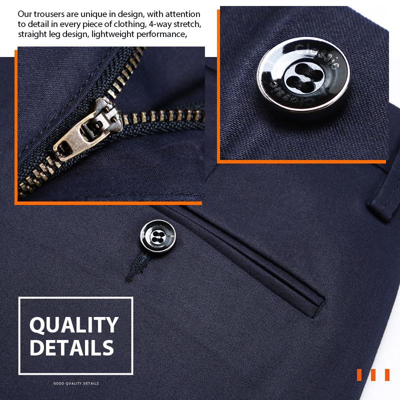 Osyara™ | High stretch classic trousers for men
