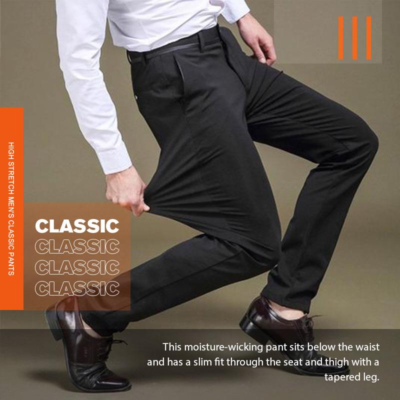 Osyara™ | High stretch classic trousers for men