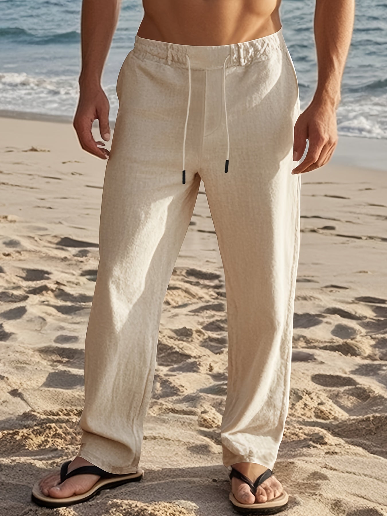 Osyara™ | Structure & style – Light linen trousers