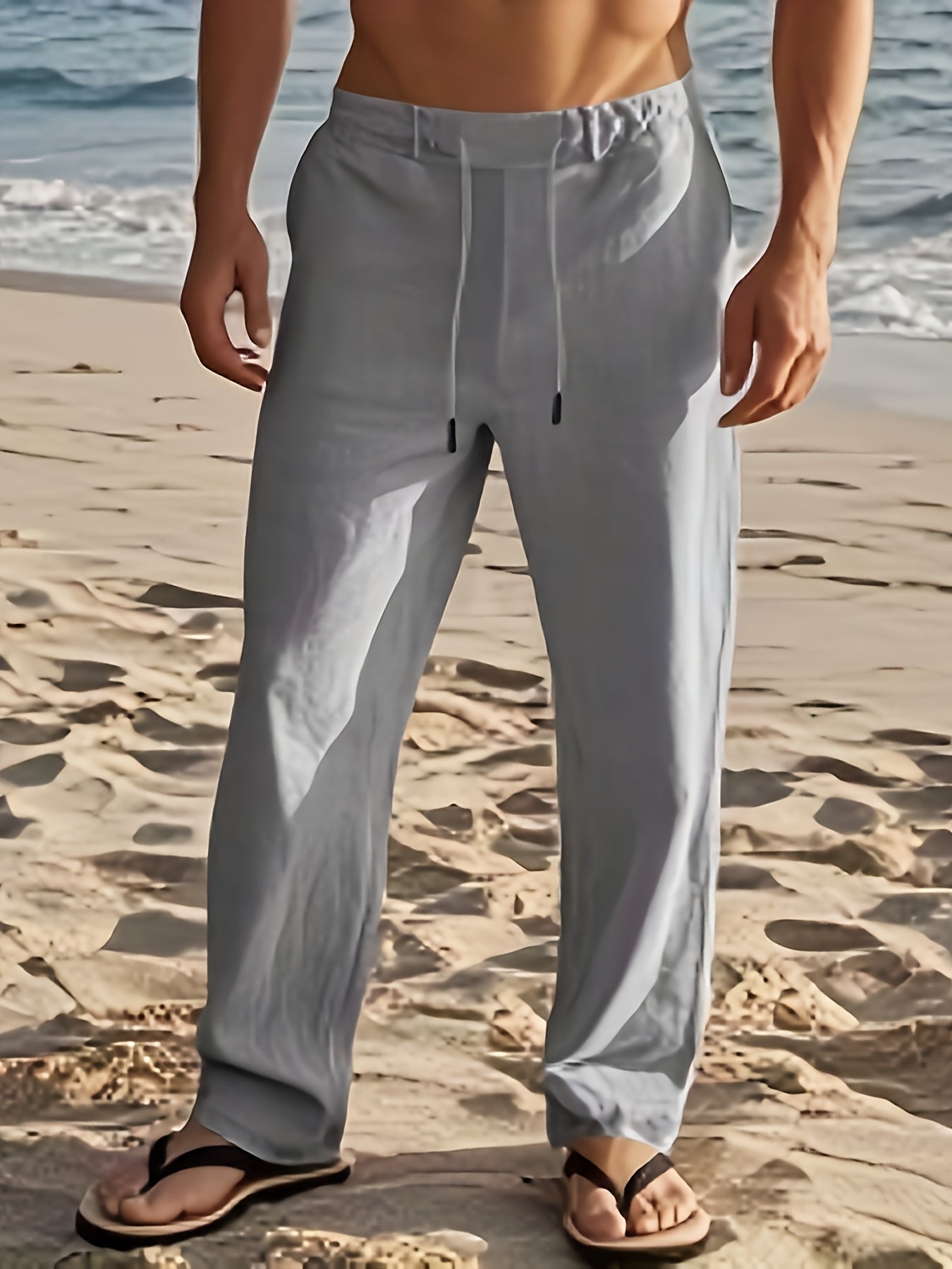 Osyara™ | Structure & style – Light linen trousers