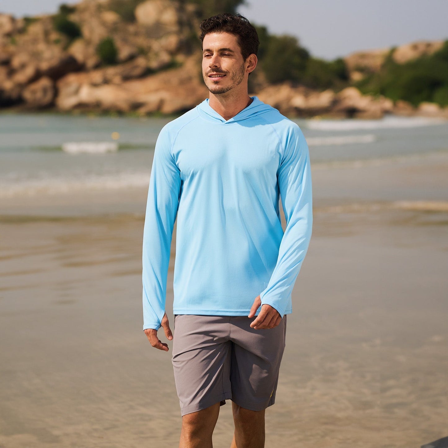 Osyara™ | Men's UPF 50+ Hooded Fishing Shirts | Sun Protection